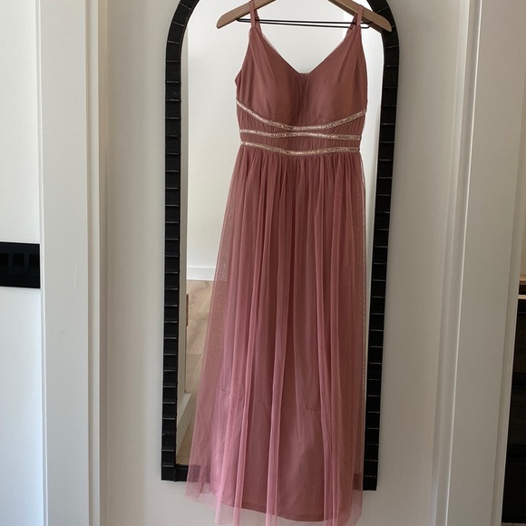 Mauve Formal Maxi Dress - Picture 1 of 11